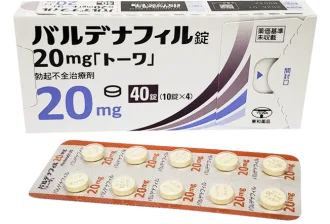 バルデナフィルのパッケージ