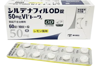 シルデナフィルのパッケージ